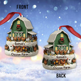 Chicken Farm - Personalized Chicken Ornament