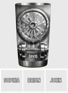 No Pain No Gain - Personalized Fitness Tumbler