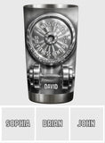 No Pain No Gain - Personalized Fitness Tumbler