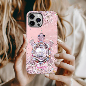 Just A Girl Who Loves Turtles - Personalized Turtle Full Print Phone Case