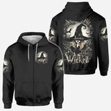 A Wee Bit Wicked - Personalized Witch All Over Shirt
