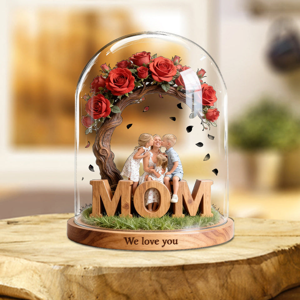 Family Tree - Personalized Mother Custom Shaped Acrylic Plaque