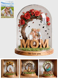 Family Tree - Personalized Mother Custom Shaped Acrylic Plaque