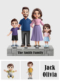 I Love My Family - Personalized Family Custom Shaped Acrylic Plaque