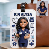 Nurse Bag Tag - Personalized Nurse Luggage Tag