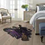Flying Witch - Personalized Witch Non-Slip Tufted Rug