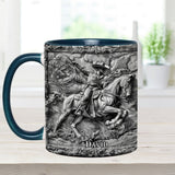 Western Cowboy - Personalized Western Outfit Accent Mug