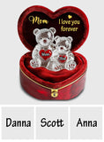 I Love You Mom - Personalized Mother Custom Shaped Acrylic Plaque