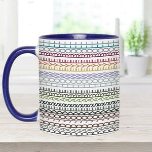 Dad Jokes Are How Eye Roll - Father Accent Mug