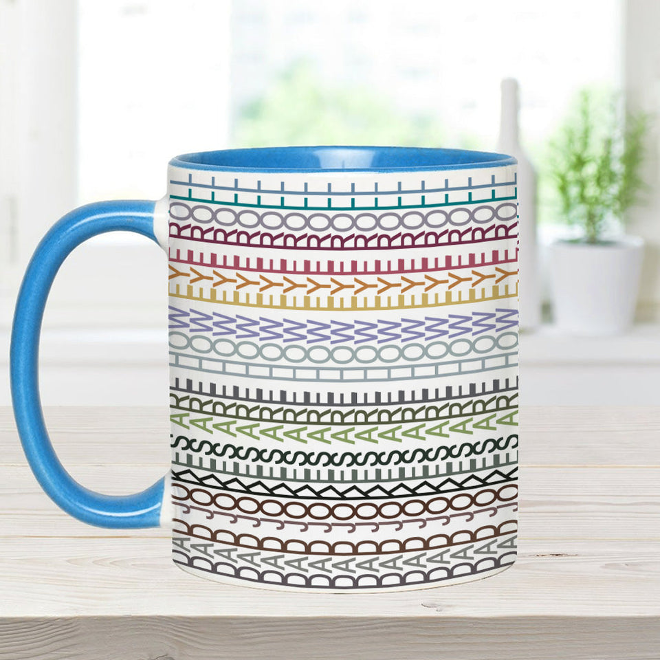 Dad Jokes Are How Eye Roll - Father Accent Mug