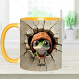 Cute Frog - Personalized Frog Accent Mug