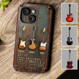 Best Guitar Dad Ever - Personalized Guitar Full Print Phone Case