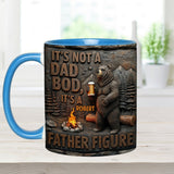 It's Not A Dad Bob - Personalized Father Accent Mug