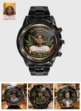 World's Dopest Dad - Personalized Weed Hand Watch