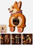 Dog Lover Gift, Hilarious Beer Lover Gift - Personalized Dog Wall Bottle Opener