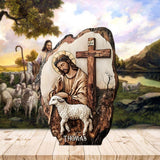 Believe In God - Personalized Christian Custom Shaped Acrylic Plaque