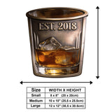 Whiskey Bar - Personalized Whisky Wooden Wall Mount Sign