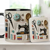Love Sewing - Personalized Sewing Accent Mug
