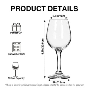 Grandma's Sunflower - Personalized Grandma Wine Glass With Long Stem
