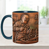Strongest Welder - Personalized Welder Accent Mug