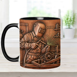 Strongest Welder - Personalized Welder Accent Mug