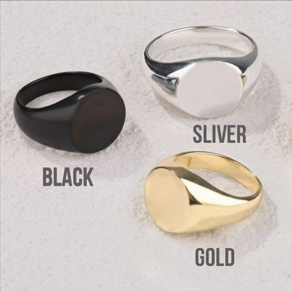 Sewing Is My Therapy - Personalized Sewing Signet Ring