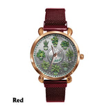 Time For A New Plant - Personalized Gardening Women Hand Watch