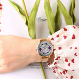 Skull And Roses - Personalized Skull Women Hand Watch