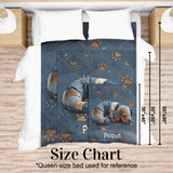 Jeans Quilt Patch Dog - Personalized Dog Blanket