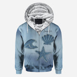 Denim Sea Life - Personalized Sea Lover All Over Shirt
