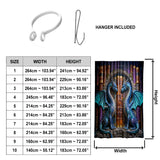 Dragon Book - Personalized Dragon Blackout Window Curtain/ Drapes Set