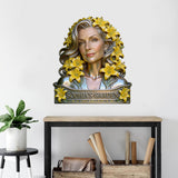 Custom Any Photo My Beautiful Garden - Personalized Gardening Cut Metal Sign