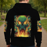 Back Off - Personalized Skull All Over Shirt