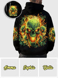 Back Off - Personalized Skull All Over Shirt