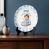Beautiful Birthday Gift - Personalized Birthday Ceramic Round Plate