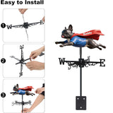 Custom Any Photo - Personalized Dog Weather Vane