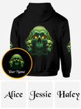 My Demon Out To Play - Personalized Skull All Over Shirt