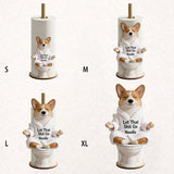 Let That Shit Go - Personalized Dog Paper Towel Stand
