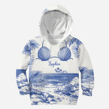 Beachy Vibe - Personalized Sea Lover All Over Shirt