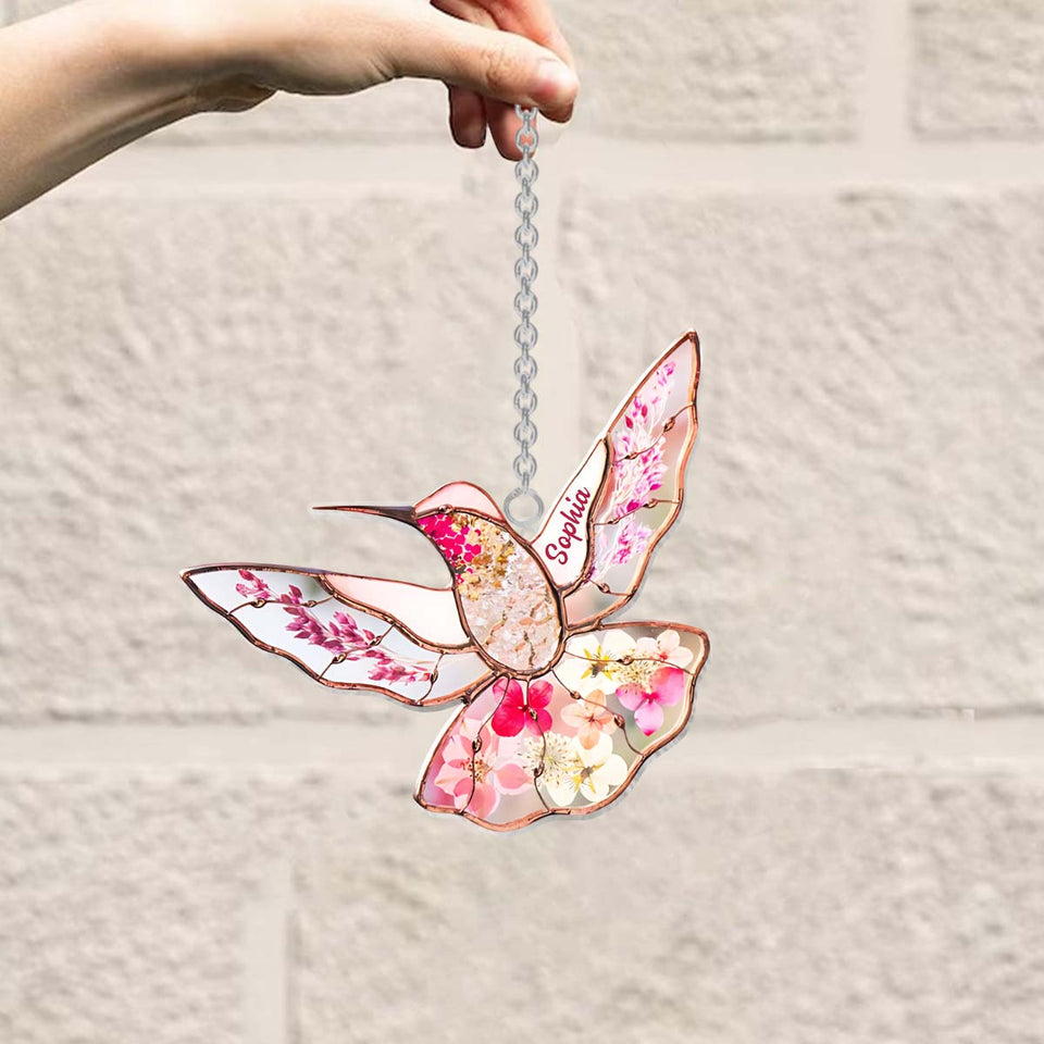 Beautiful Garden - Personalized Gardening Window Hanging Suncatcher Ornament
