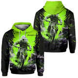 Cool Dirt Bike, Motocross - Personalized Dirt Bike Hoodie and Sweatpants