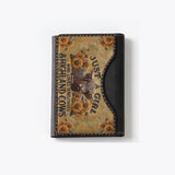 Just A Girl Who Loves Highland Cow - Personalized Highland Cow Magsafe Wallet