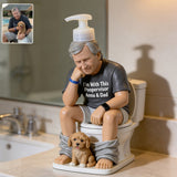 Funny Dog Dad/ Dog Mom Moment - Personalized Dog Pump Dispenser
