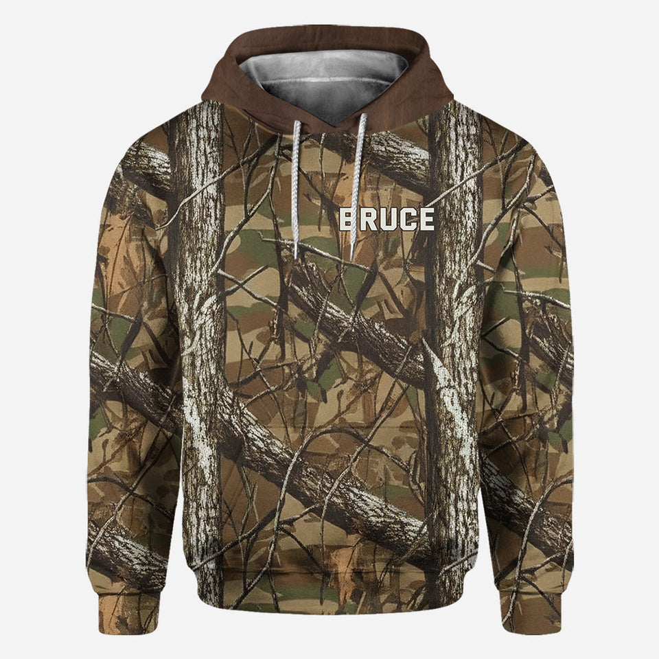 Zero Bucks Given - Personalized Hunting All Over Shirt