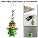 Merry Christmas - Personalized Kid Ornament