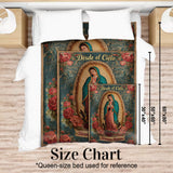 Our Lady Of Guadalupe - Personalized Christian Blanket