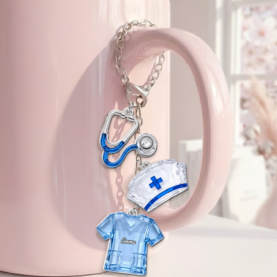 Love My Job - Personalized Nurse Dangling Charms