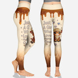 Just A Girl Who Loves Highland Cows - Personalized Highland Cow Hoodie and Leggings