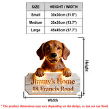 Light of Our Home - Personalized Dog LED Light Acrylic Sign