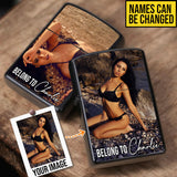 Beautiful Girl - Personalized Couple Lighter